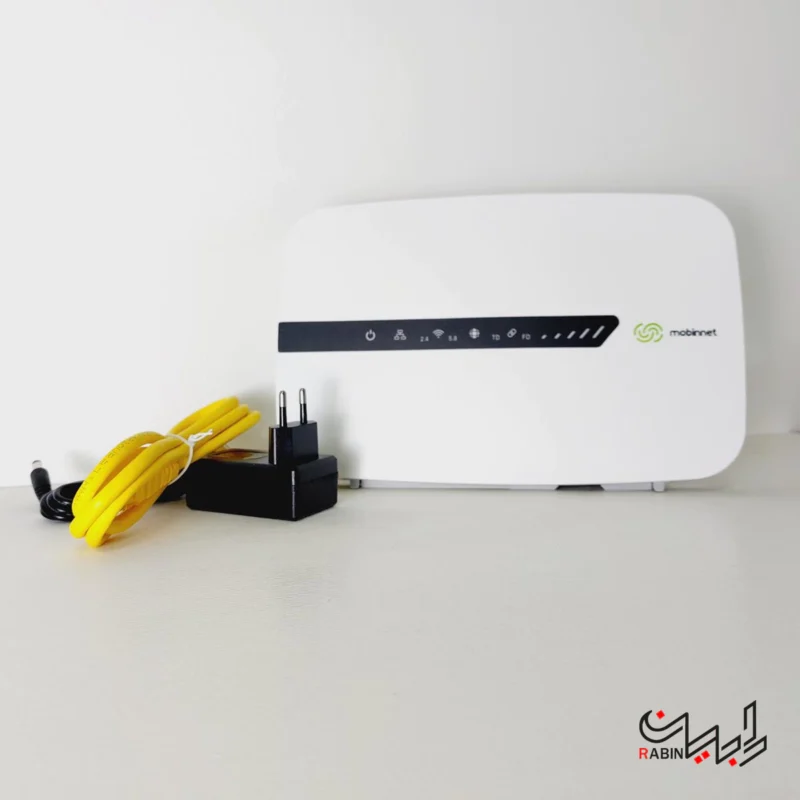 محتویات داخل جعبه مودم 6500Q مبین نت
